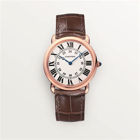 montre cartier cuir